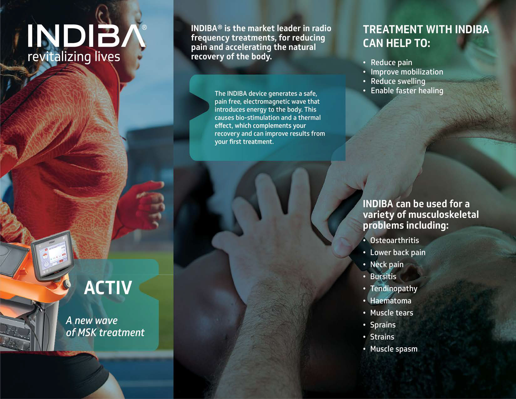 Indiba Radiofrequency for Pain Relief